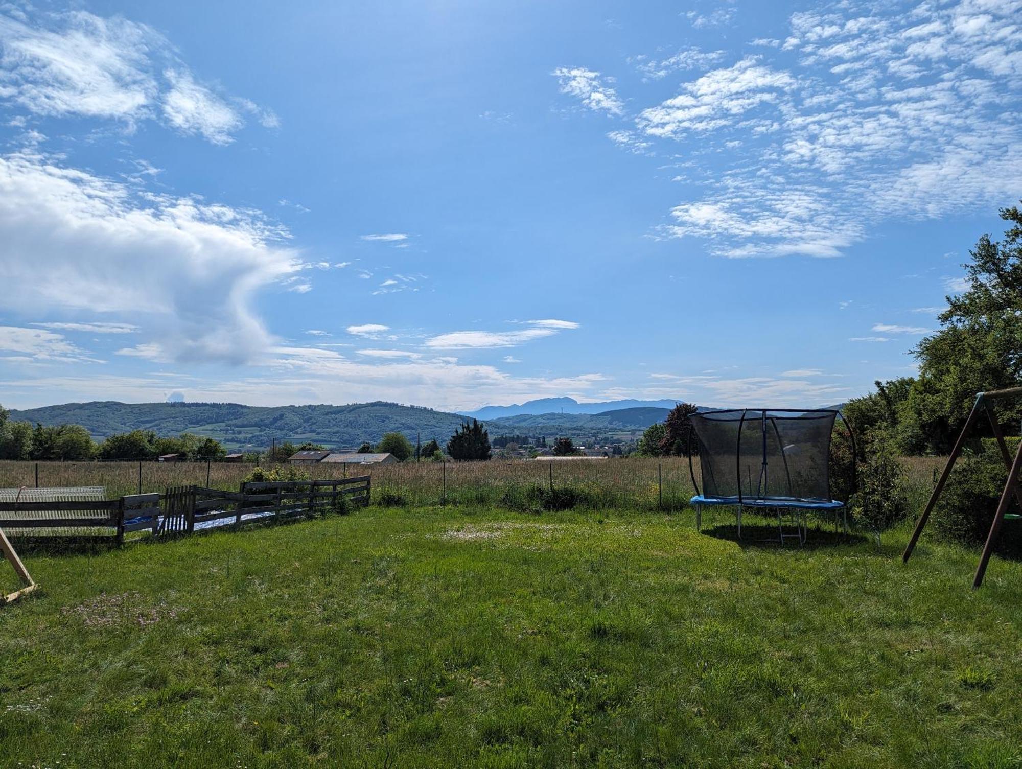 Yourte Atypique Entre Lyon Et Grenoble ! Vue Sur Les Montagnes. Nohant-en-Graçay Extérieur photo